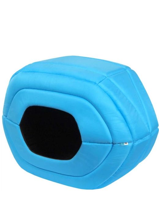 Будиночок для домашніх тварин AiryVest, розмір S, 55*22*34 см блакитний