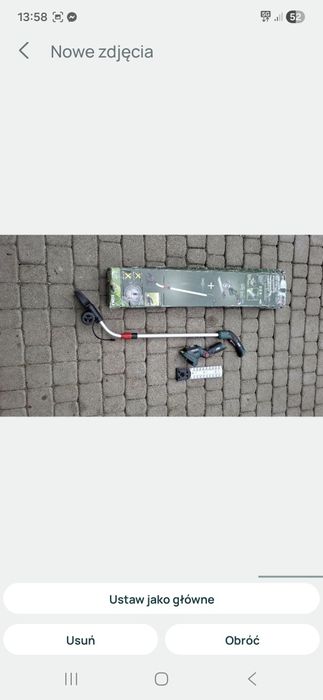 Akumulatorowe nożyce do trawy i krzewów 12 V, PGSA