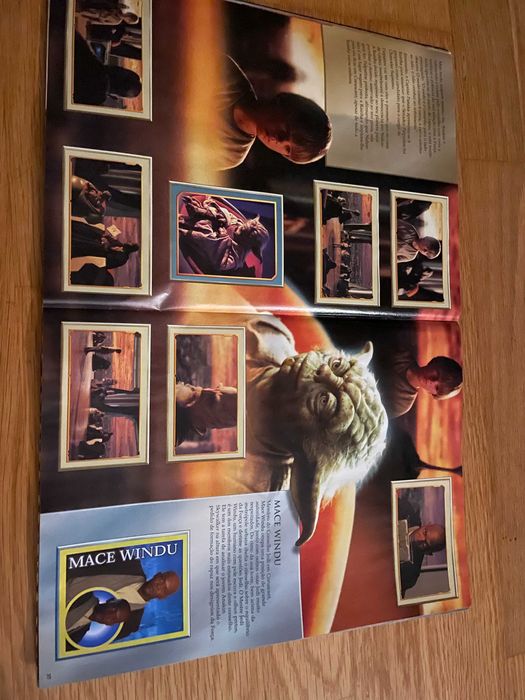 Caderneta Star Wars Episode 1 (1999)