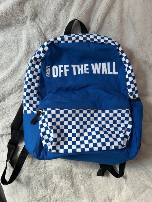 Niebieski plecak szkolny Vans