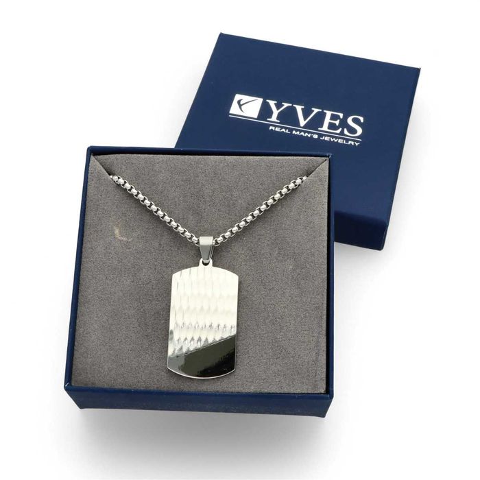 Naszyjnik męski ze stali