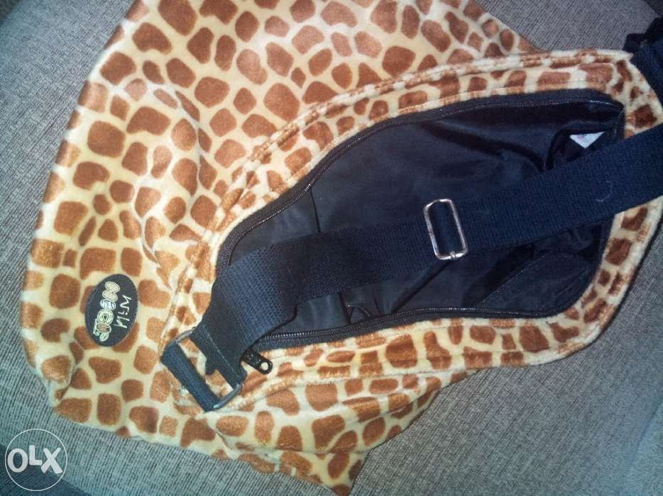 Mala Nici padrão girafa