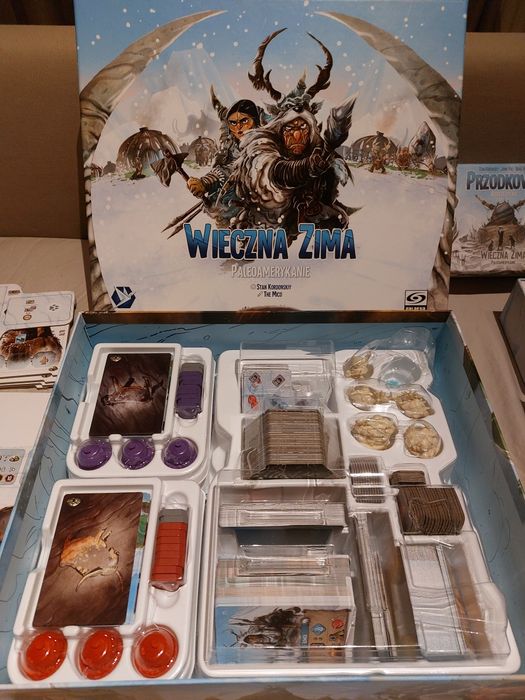 Gra planszowa Wieczna Zima (PL) + 2 dodatki