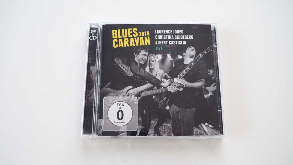 Blues Caravan 2014 – Laurence Jones / Christina Skjolberg / Albert Castiglia CD + DVD, 2014 • Ruf Records • RUF 1210 Stan: CD NM • DVD NM • Okładka NM