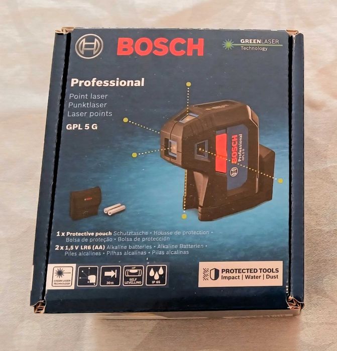 Laser bosch e tripé