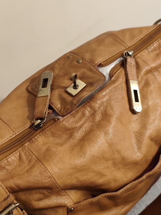 Skórzana shopperka Twiggy