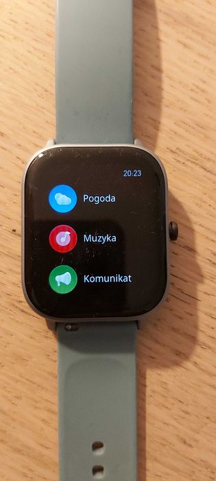 Smartwatch Amazfit GTS niebieski - komplet