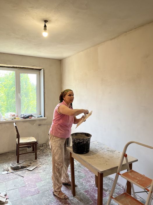 Ремонт квартир . Покраска стен 65, шпаклевка стен 75, обои от 60 ...