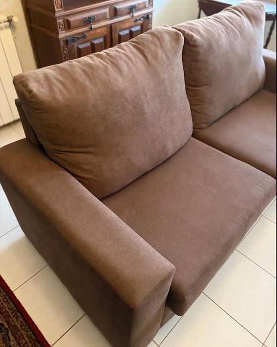 sofá de sala semi-novo