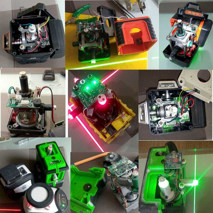 Калибровка юстировка лазерных уровней