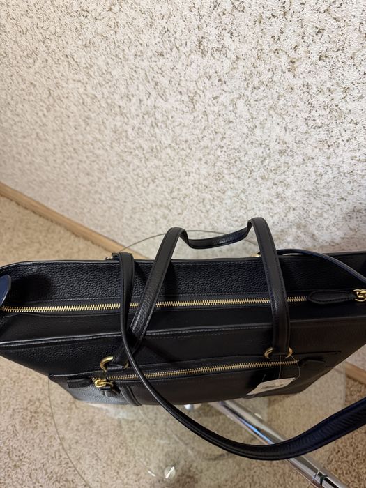 Нова шкіряна сумка Coach Legacy Zip Tote | Оригінал