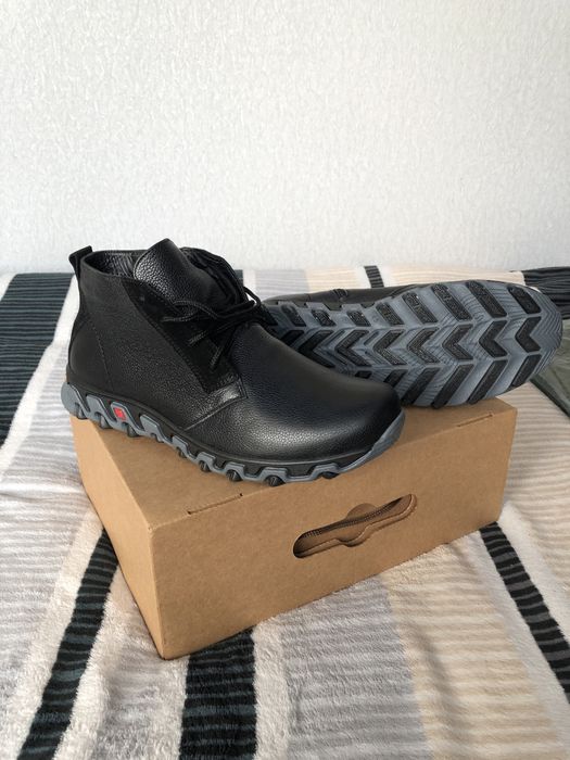 Ботинки зимние,повседневные из натуральной кожи