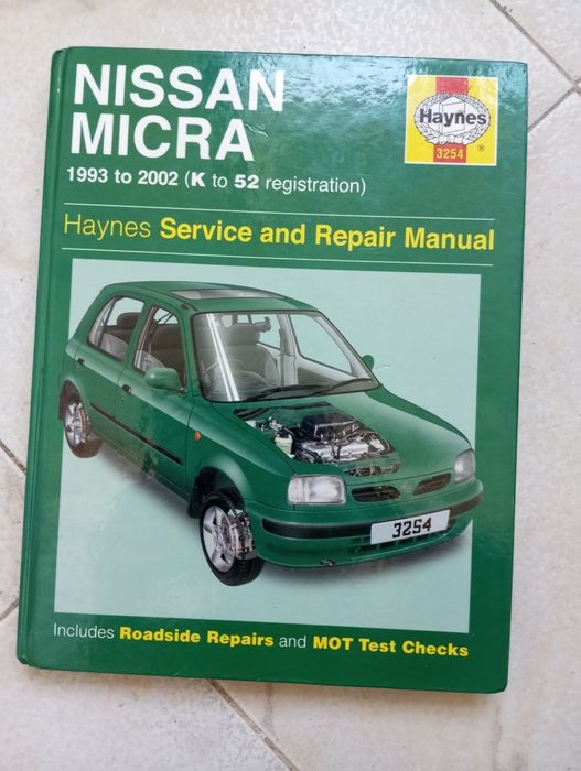 Manual Nissan Micra 1993 to 2002 Haynes Service and Repair Manual