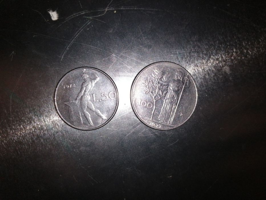 Moedas Itália em excelente estado