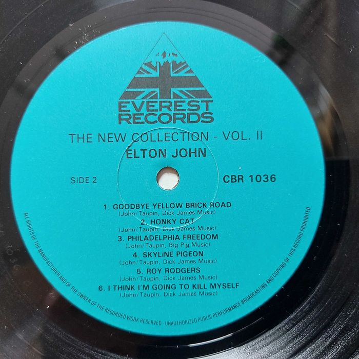 Elton John The New Collection - Vol. II 1983 UK (EX+/EX+)