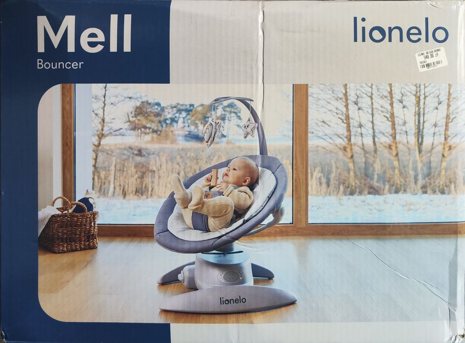 Leżak obrotowy Lionelo Mell Bouncer
