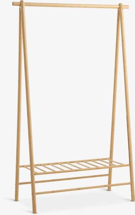 Suporte para Cabides / Charriot em Bambu JYSK (Vandsted) / Roupeiro - Como Novo