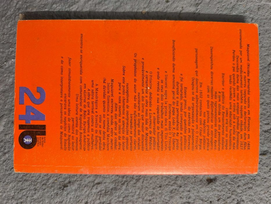 O Príncipe – Nicolau Maquiavel (texto integral, Europa-América)