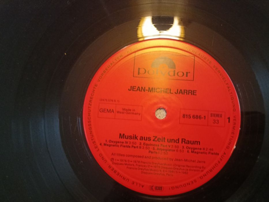 Winyl Jean Michel jarre