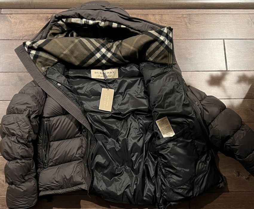 Куртка Burberry/ Барбері/ Пуховик/ Оригінал/ Supreme/ Corteiz/ Свага