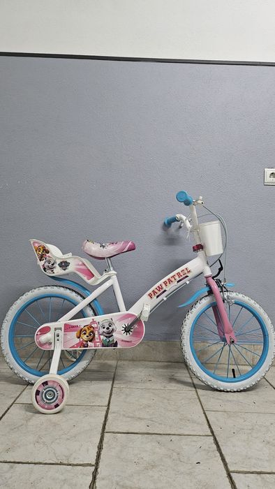 Bicicleta menina patrulha pata R16