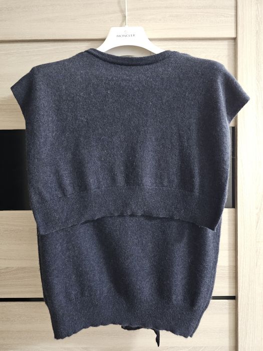 Massimo  Dutti  актуальный жилет свитер   шерсть  кашемир