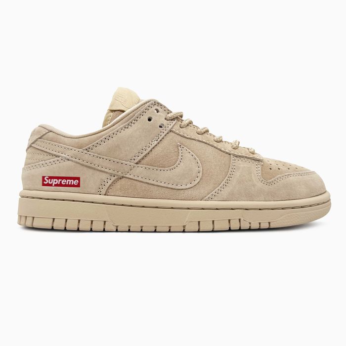 PREMIUM! Nike SB Dunk Low Supreme Beige 36 37 38 39 40 41 42 43 44 45
