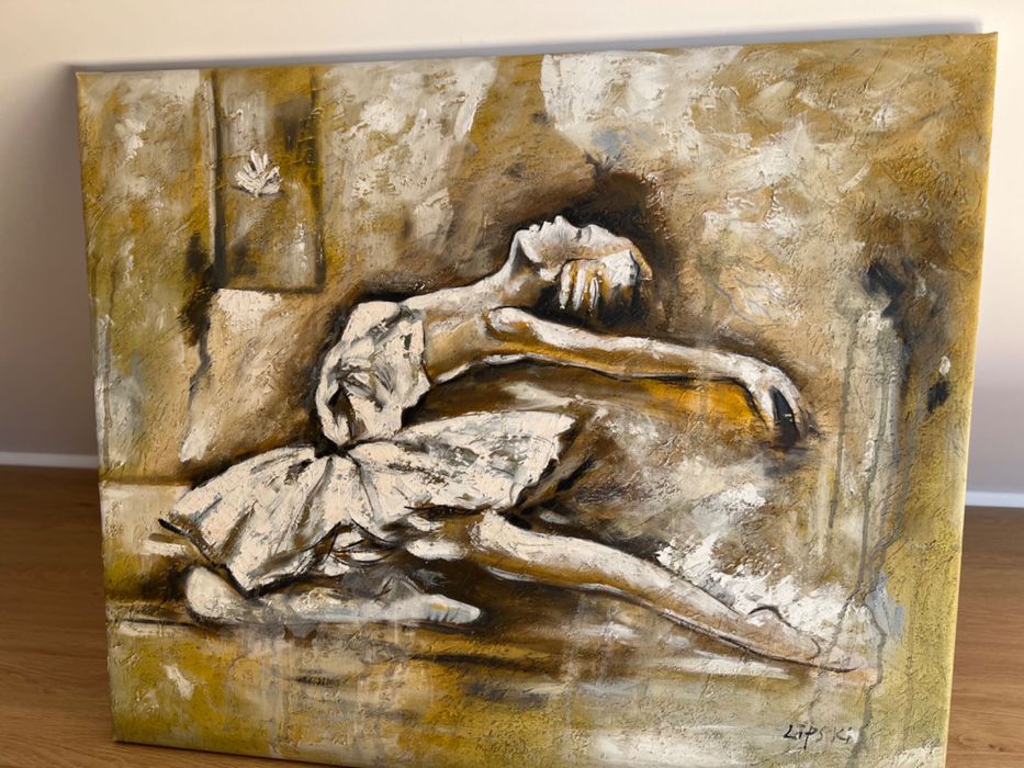 Obraz tańczącej baletnicy / Lipski