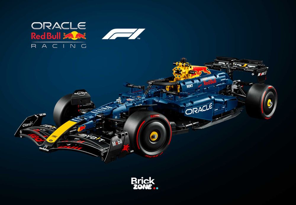 ‼️1639 деталей‼️Конструктор Lego F1 Red Bull Racing RB20 (42206) 2 В 1