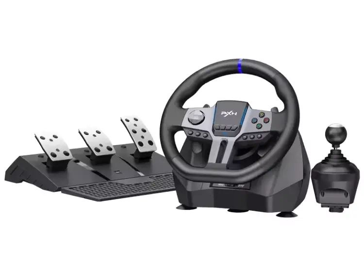 Кермо з педалями та коробкою передач PXN V9 GEN2 для PS4, PS3 Xbox X/S