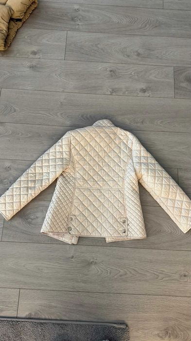 Parka bege como novo