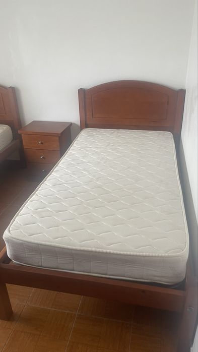 Duas Camas solteiro e comoda