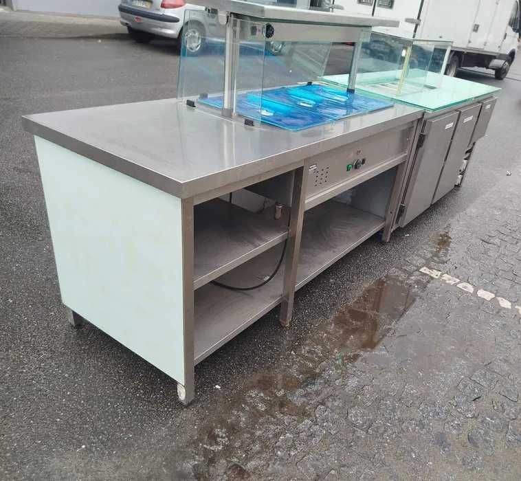 Linha banho-maria+ frio - RECONDICIONADO - SUPER PREÇO