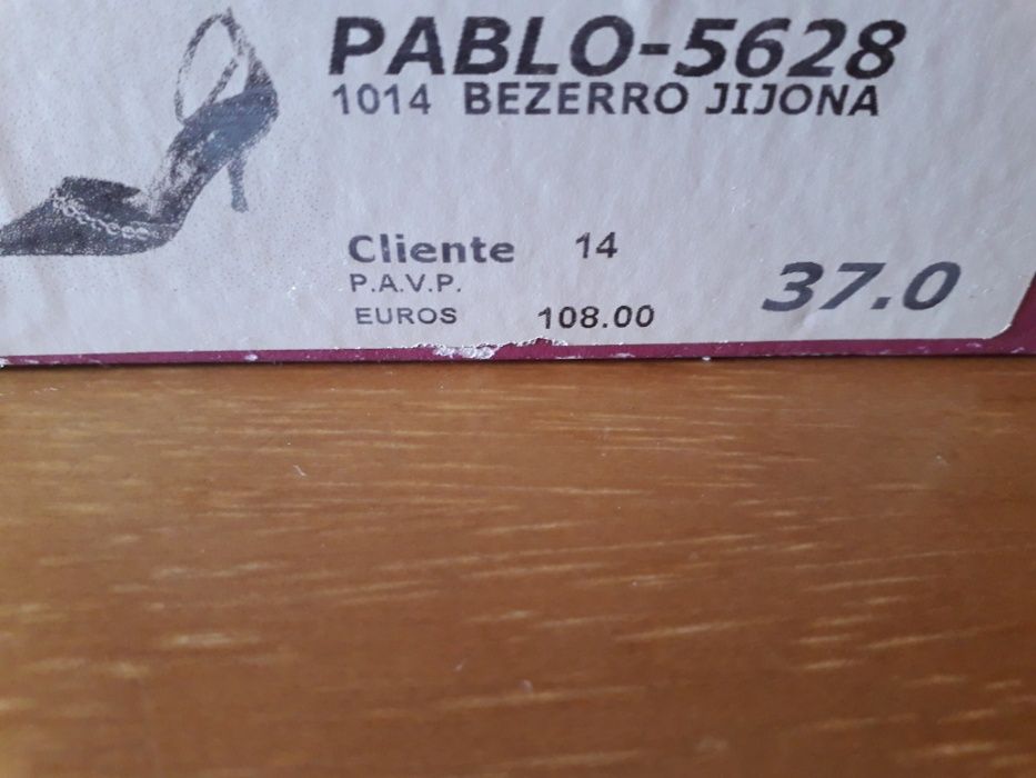 Sapatos Pablo Fuster