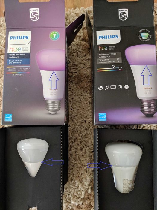3x Philips Hue White and Color Ambiance E27 10W 16 mln barw Świąteczne