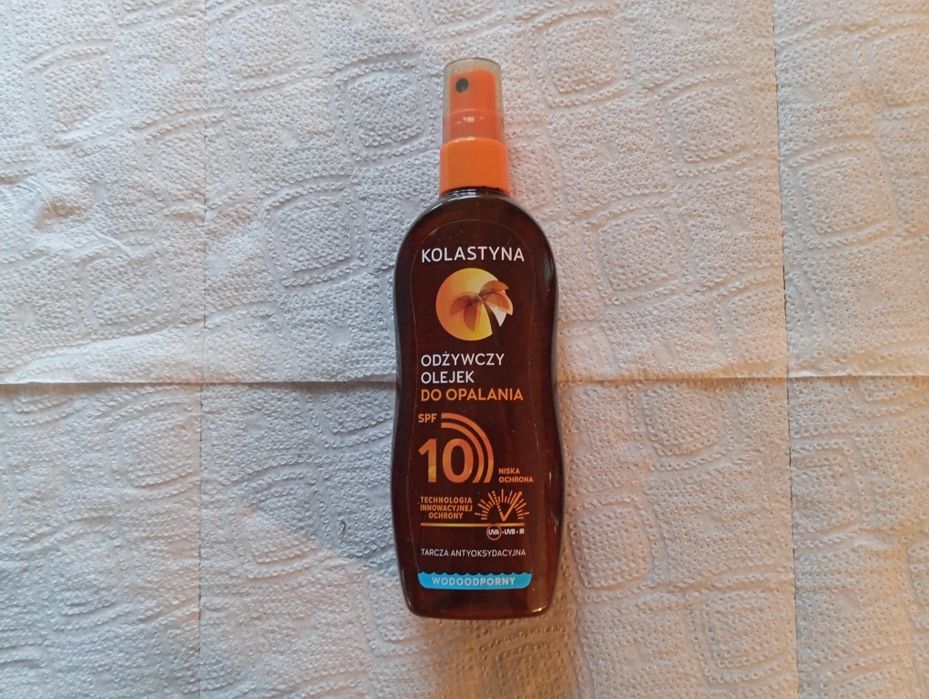 Kolastyna Odżywczy olejek do opalania spf 10 150 ml