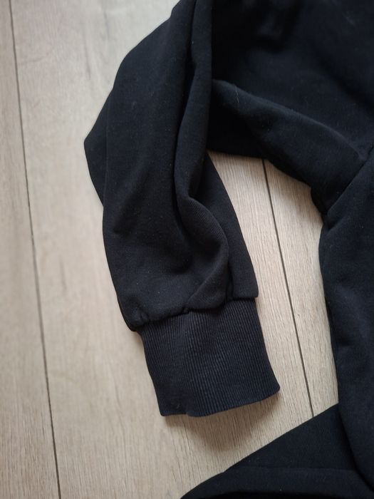 Czarna bluza H&M Divided z kapturem 42 stan bdb