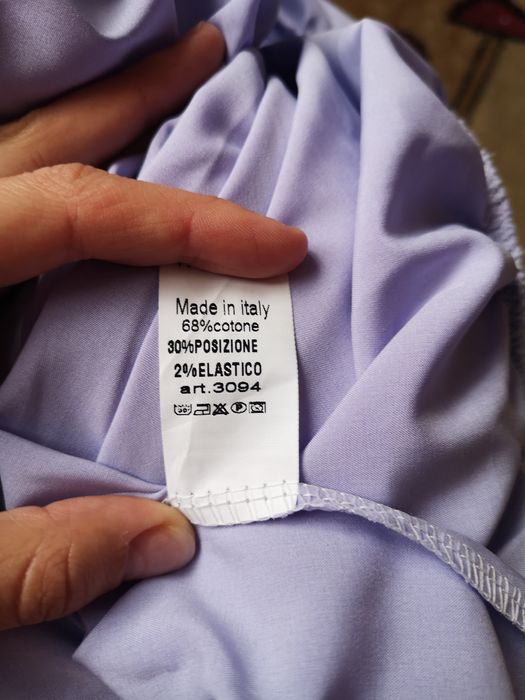 Nowa Sukienka lawendowa do ziemi maxi rozcięcie