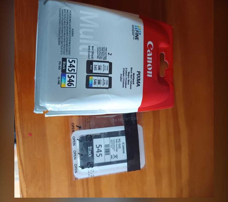 Cartucho tinteiro preto Canon