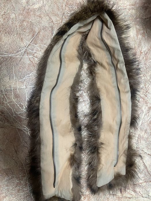 Мех натуральный воротник 90 см