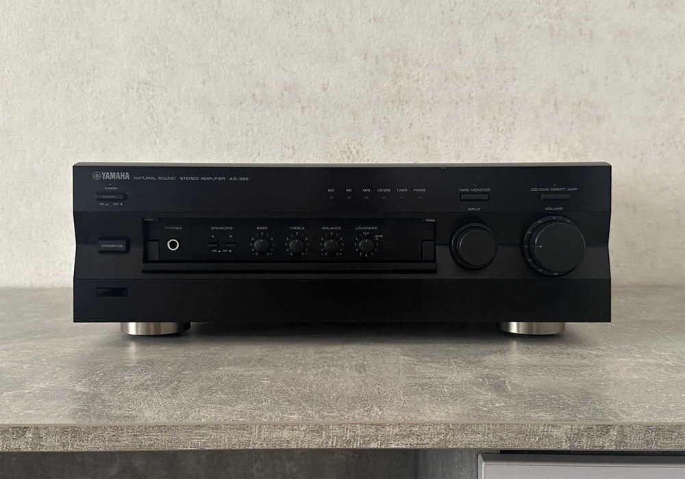 Підсилювач Yamaha AX-396 (2 × 110 Вт / 6 Ом / фонокоректор)