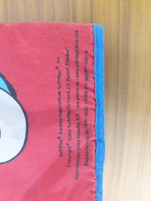 Livro de Tecido "Elefante Medroso"