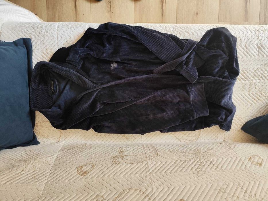 Szlafrok męski Emporio Armani rozm. S/M jak nowy