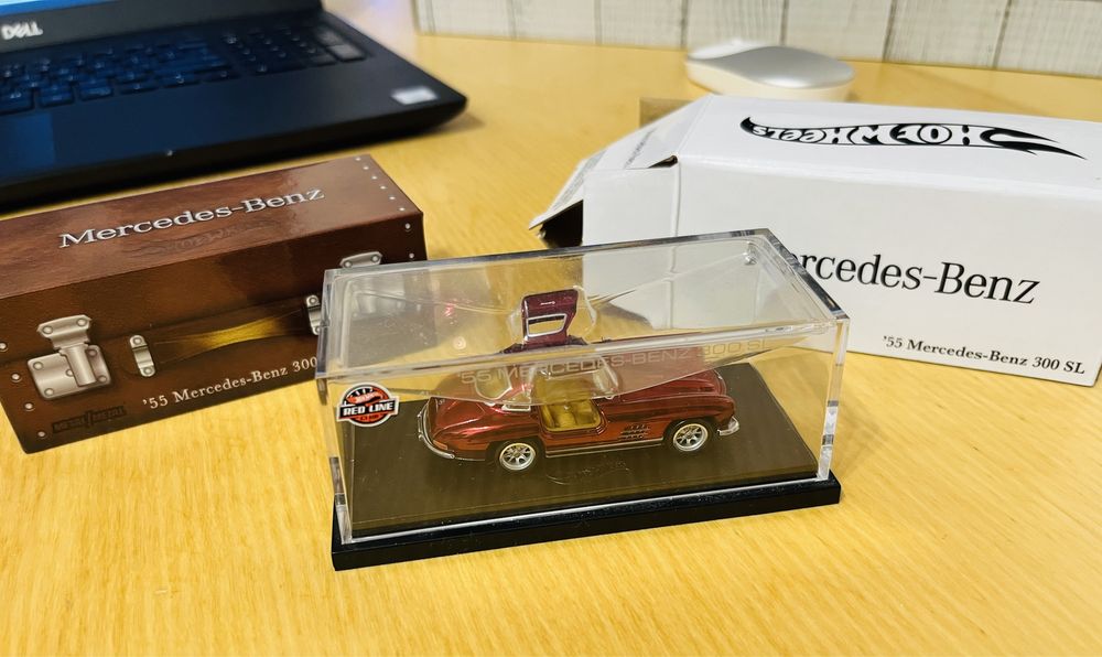 Hot Wheels RLC – '55 Mercedes-Benz 300 SL – Miniature Neuve – Édition Collection