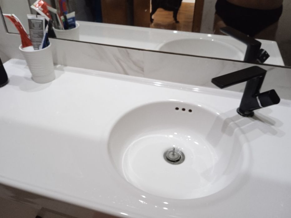 Lavatórios para móvel de casa de banho de 1  m.
