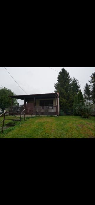 Działka 19,47 arów z budynkiem 20m²-wszystkie media–Więckowice