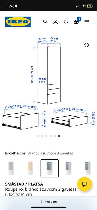 Armário Criança Ikea