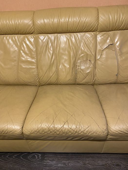 Кожаный диван продажа Чабаны