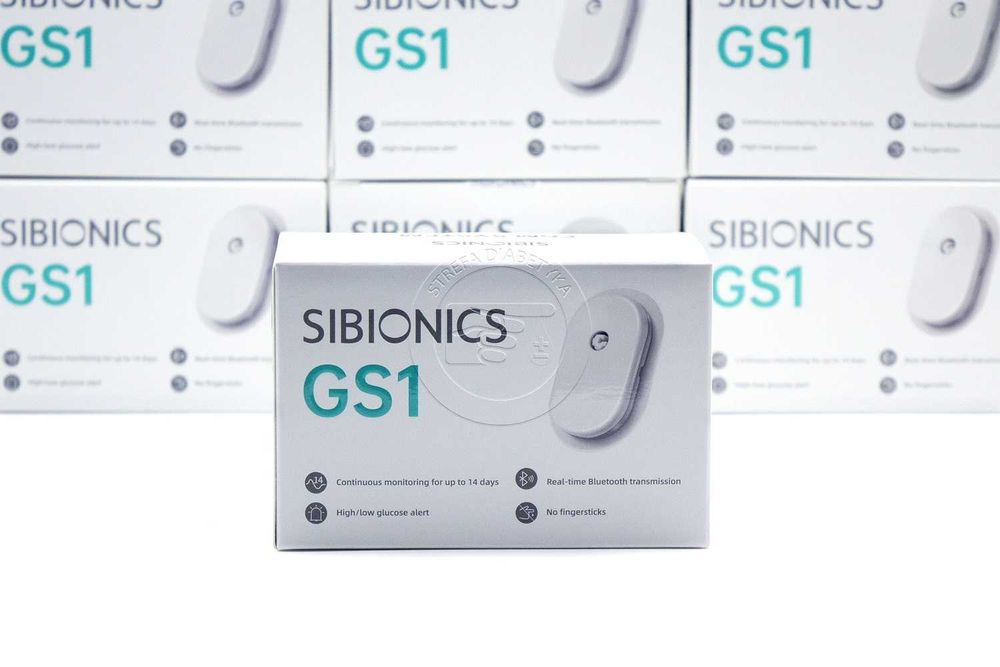 2 x Sensor – SIBIONICS GS1 + Plaster z Osłoną + Aplikator + GRATIS