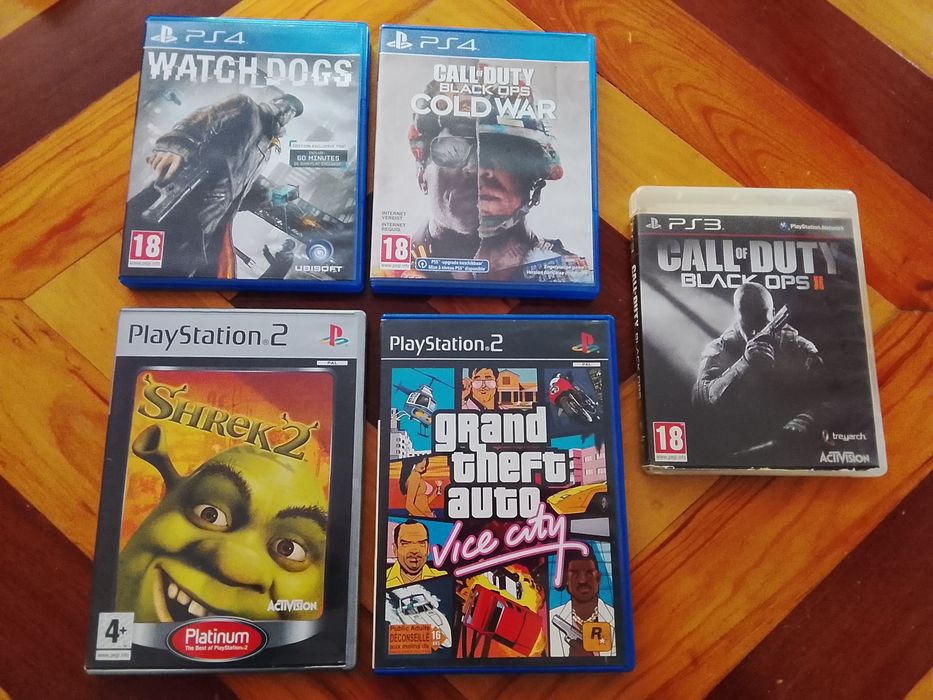Jogos PlayStation 2/3/4